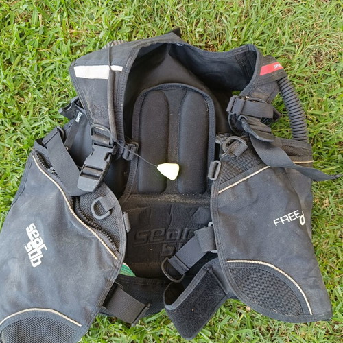Seac Free Dive BCD used buoyancy compensator 1000D Cordura
