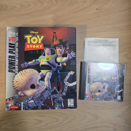 Toy Story PC game used, Windows 95/98, big box