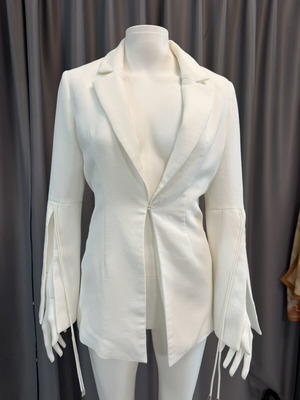 Women's white blazer, size XS