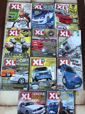 XL Magazine συλλεκτικά περιοδικά αυτοκινήτου πακέτο 11, σαν καινούργια