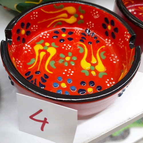 Small ceramic ashtray handmade new