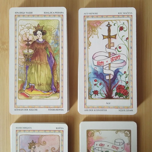 Tarot Arcana Wielkie Wróżby card deck