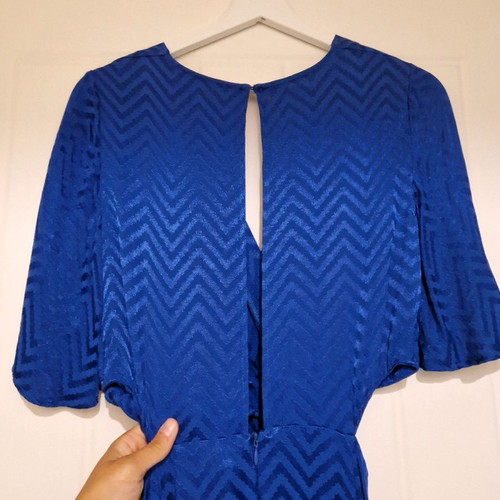Zara blue one-piece small like new