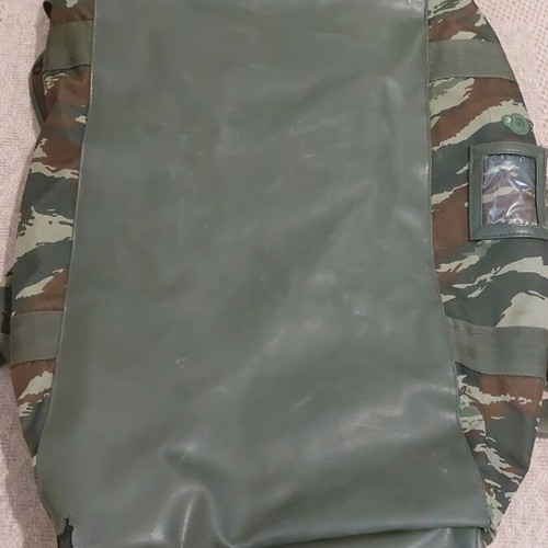 Pentagon camouflage military bag used with wear on 4 bottom corners
