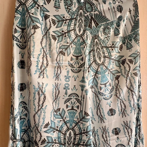 Wide Leg Pants like new, size L, silk texture, high waist