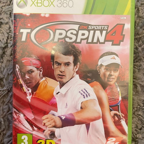 Top Spin 4 Xbox 360 like new tennis game