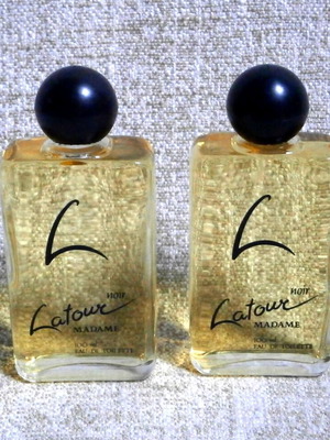 Latour Noir Madame Eau de Toilette 100ml new, vintage 1980, pack of 2