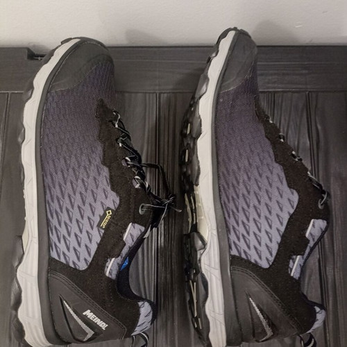 Meindl Activo Sport GTX low hiking shoes, size 45, black/grey