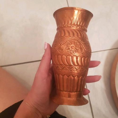 Copper vase like new