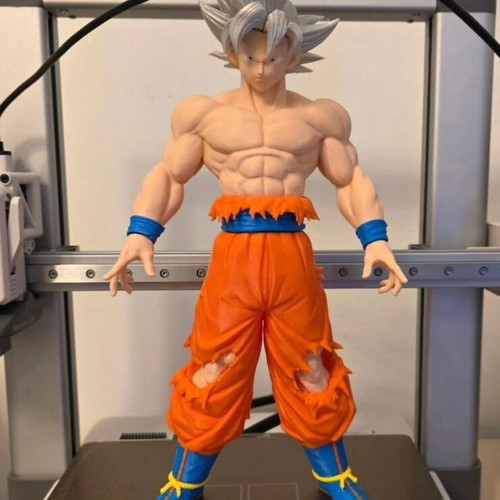 Goku Ultra Instinct figure 3D printed, 35cm, new