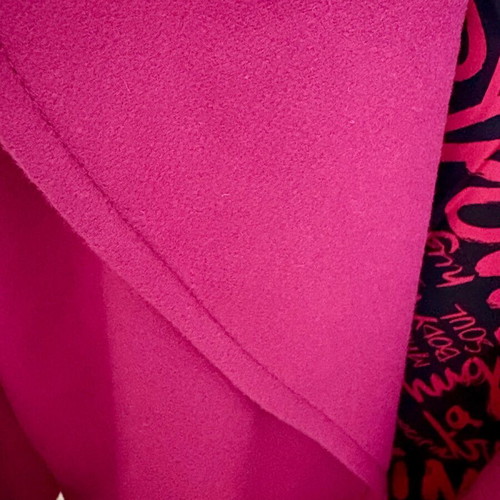 Desigual wool coat 80% new, size L/M, pink