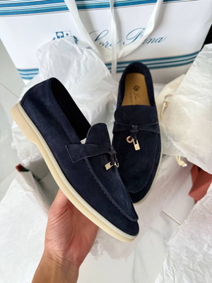 Loro Piana loafers size 37 new, blue