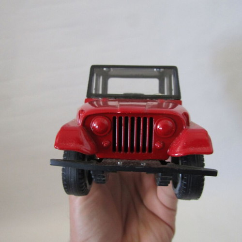 Jeep CJ-5 collectible metal car Polistil 1:25 used