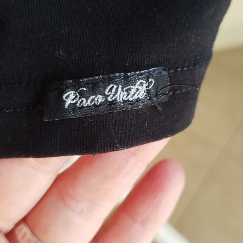 Paco & Co cotton dress black, like new, size large