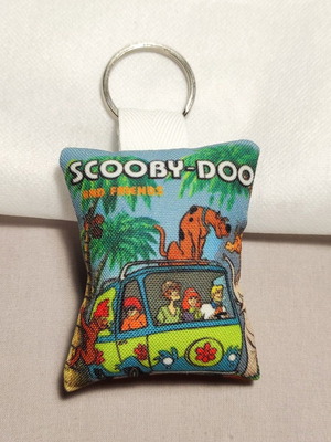 Scooby-Doo keychain pillow new, handmade fabric