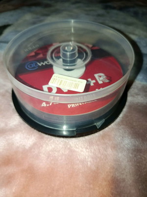 Dvd +R printable καινούργια, πακέτο 15 τεμάχια