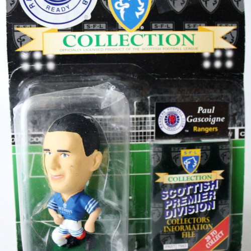 Paul Gascoigne Rangers SFL Football 1995 vintage figure new