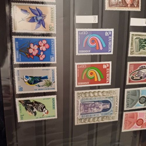 French Andorra Stamps new, 28 values 1964-1978