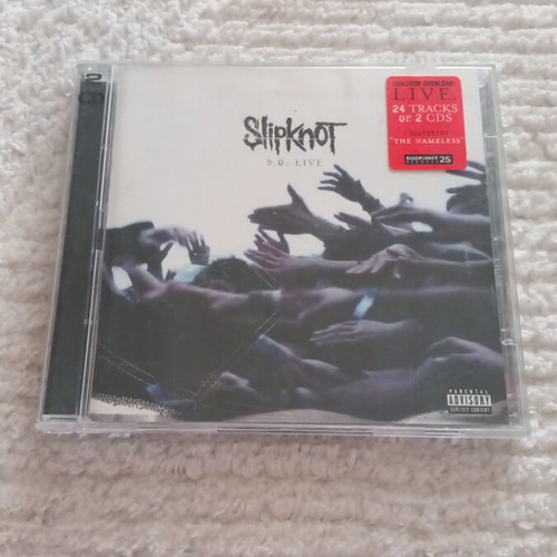 Slipknot 9.0 Live CD new, 2 discs, metal