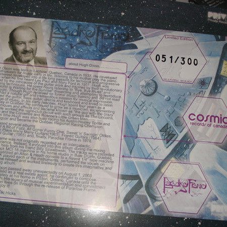 Paradise Frame record electronic used
