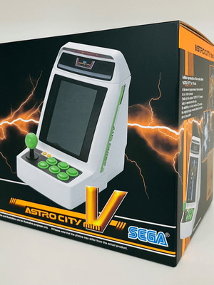 Sega Astro City Mini V arcade console, new