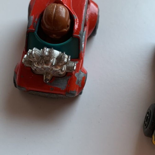 Matchbox 1979 Disney Series No. 3 Goofy VW and Superfast No. 14 Mini-Ha-Ha used
