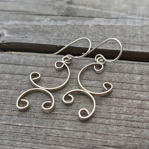 Silver Earrings 925 New