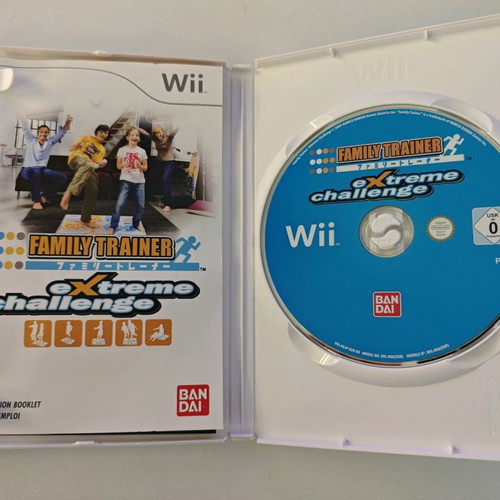 Wii Family Trainer Extreme Challenge used
