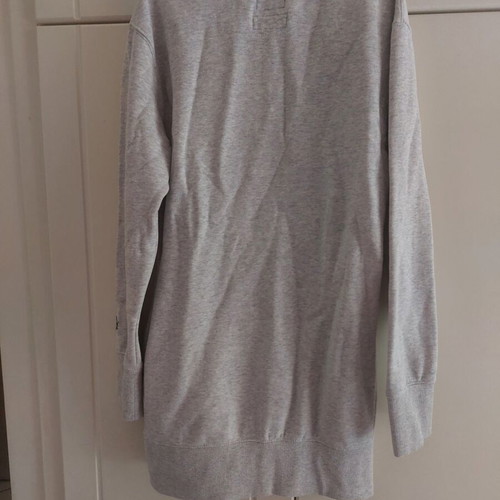 Superdry Long Sweater Size S Like New, Grey, 59% Cotton 41% Polyester