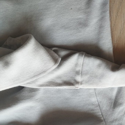 Diesel polo shirt used, size M, grey, zipper design
