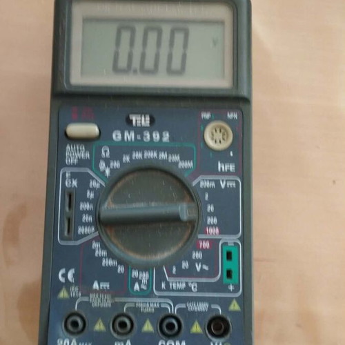 Digital multimeter TELE GM-392 used