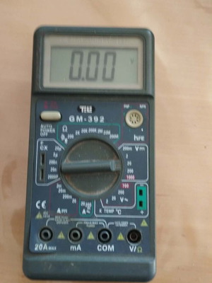 Digital multimeter TELE GM-392 used