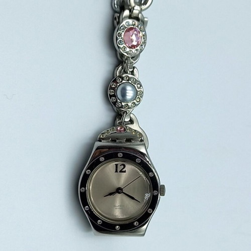 Swatch Irony wristwatch like new with colorful stones