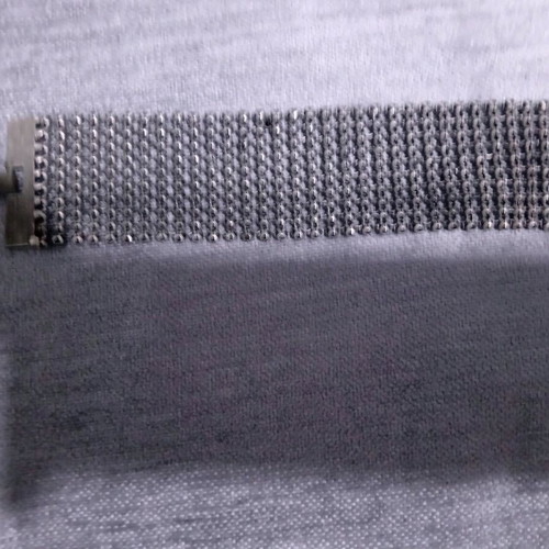 Black rhinestone bracelet like new