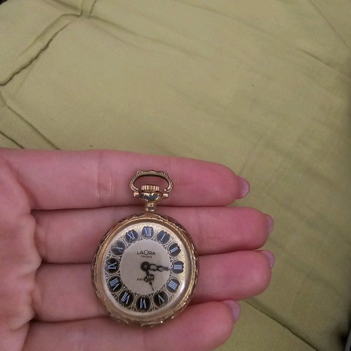 Antique pocket watch used, women's