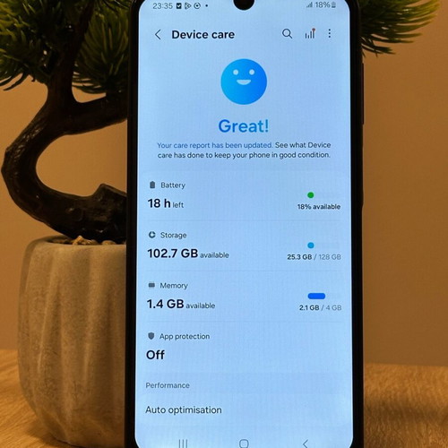 Samsung Galaxy A16 4G 128GB 4GB RAM like new, black