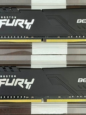Kingston Fury Beast DDR4 16GB RAM 2x8GB Modules 3200MHz for Desktop
