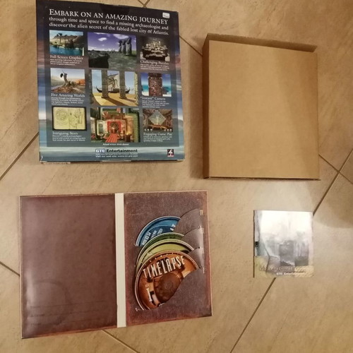 Timelapse PC adventure game used 1996 with manual