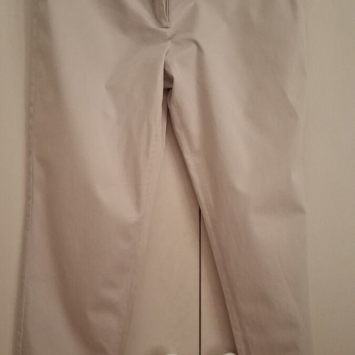 Trussardi slim fit pants with side stripe, like new, size 46 Italian