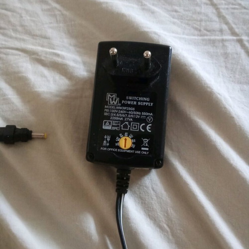 Charger adapter 3V to 12V like new
