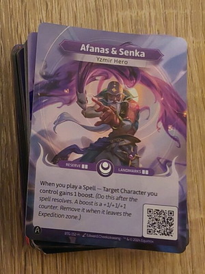 Altered TCG Yzmir pre-made deck 40 cards glossy like new