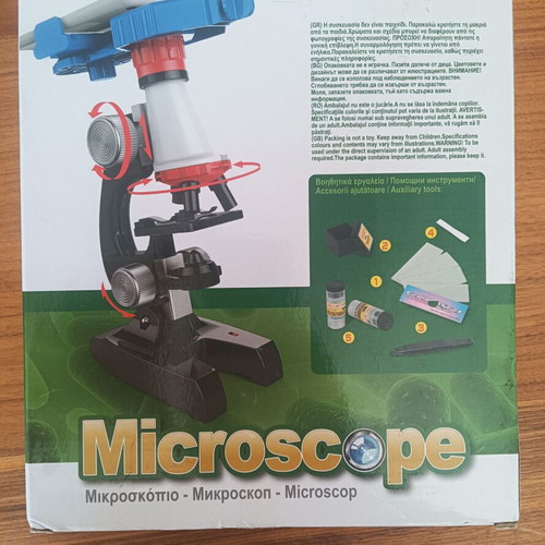 Children's Microscope with Smartphone Base and Accessories new
