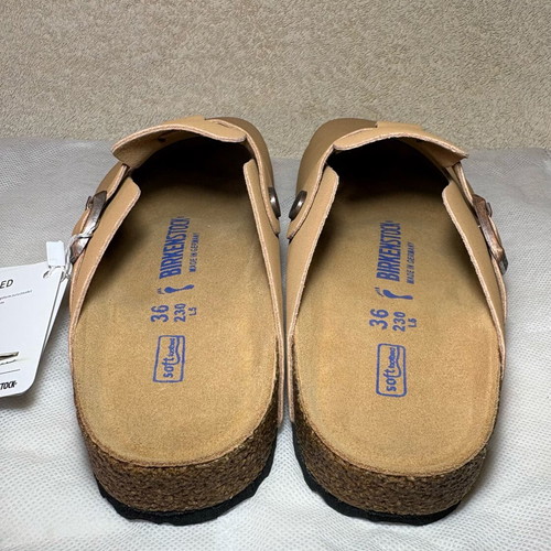 Birkenstock Boston BS Matte Yellow Soft Footbed Clogs size EU 36 like new