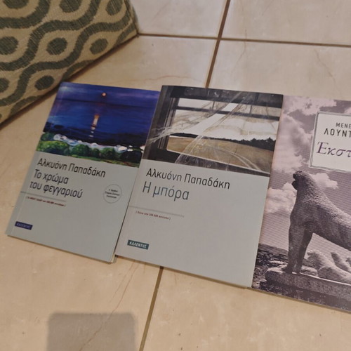 Λογοτεχνικά βιβλία σαν καινούργια, 8 με Αλκυόνη Παπαδάκη και Ο Αλχημιστής