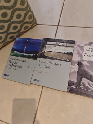 Λογοτεχνικά βιβλία σαν καινούργια, 8 με Αλκυόνη Παπαδάκη και Ο Αλχημιστής