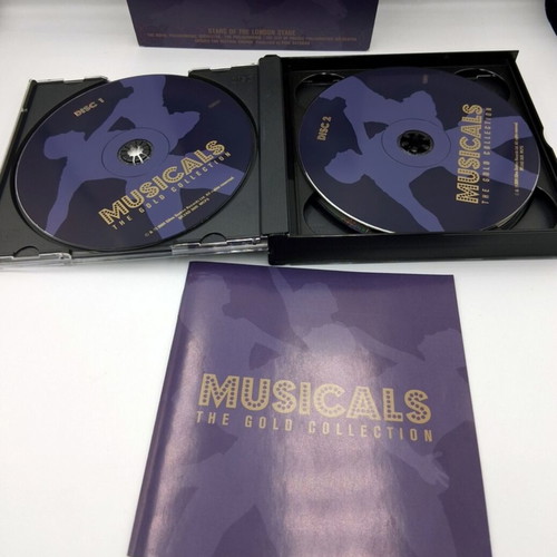 Musicals The Gold Collection 4CDs like new in box set