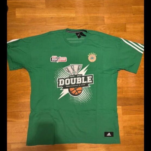 Adidas Panathinaikos T-shirt Large and Admiral Sleeveless Basket XL like new