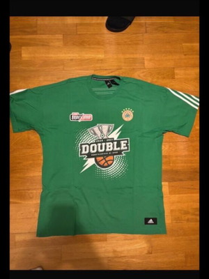 Adidas Panathinaikos T shirt Large σαν καινούργιο Double 2021