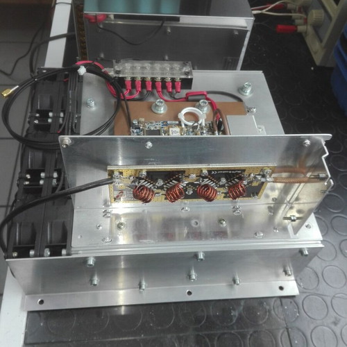 Linear FM 300W Amplifier BLF278 new, compact system