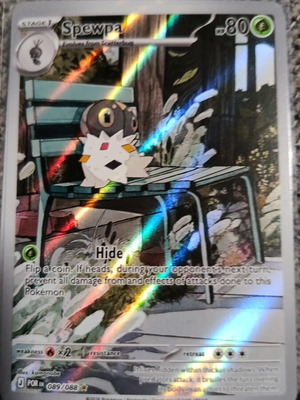 Spewpa Pokémon Card New Perfect Order 089/088